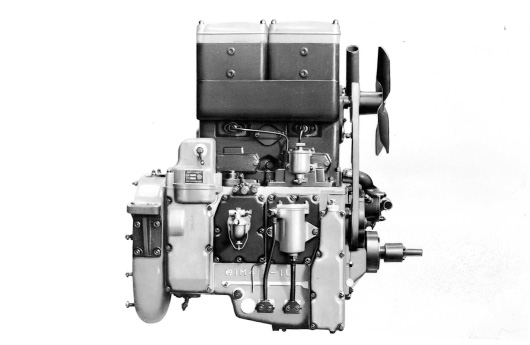 Birth of the first diesel engine, the ND1