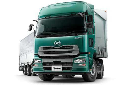 Sales begin for the Quon heavy-duty truck, the world’s first equipped with a urea selective catalytic reduction system for reducing NOx emissions. 